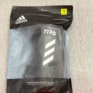 adidas Black and White Tiro Shin Guards